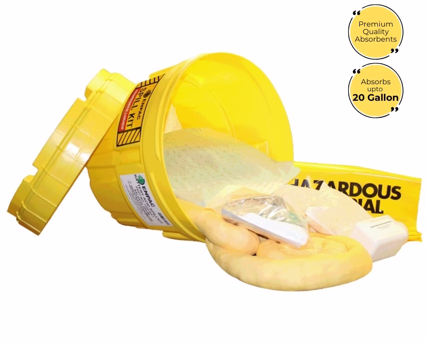 Salvage Drum Spill Kit, Battery Acid