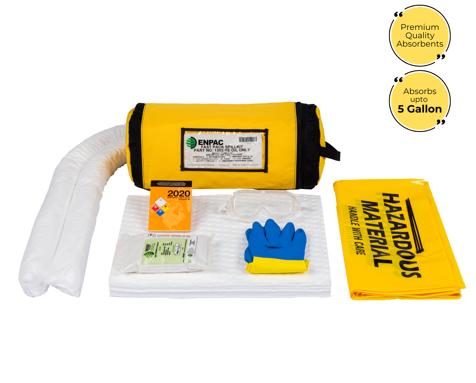 Oil Spill Kit in ENPAC Fast Pack Bag