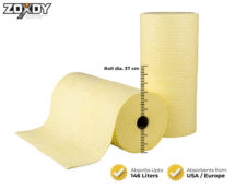Chemical Absorbent Rolls, Bonded, Medium, 30" Width.