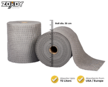 Universal Absorbent Rolls, Bonded, Medium, 15" Width.